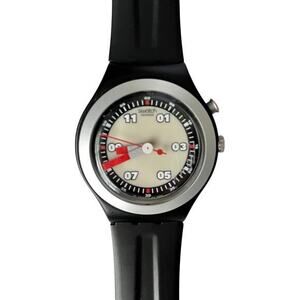 Vintage Swatch Irony Loomi "Enough Time" Aluminum YGB9000 2005 Watch - Running
